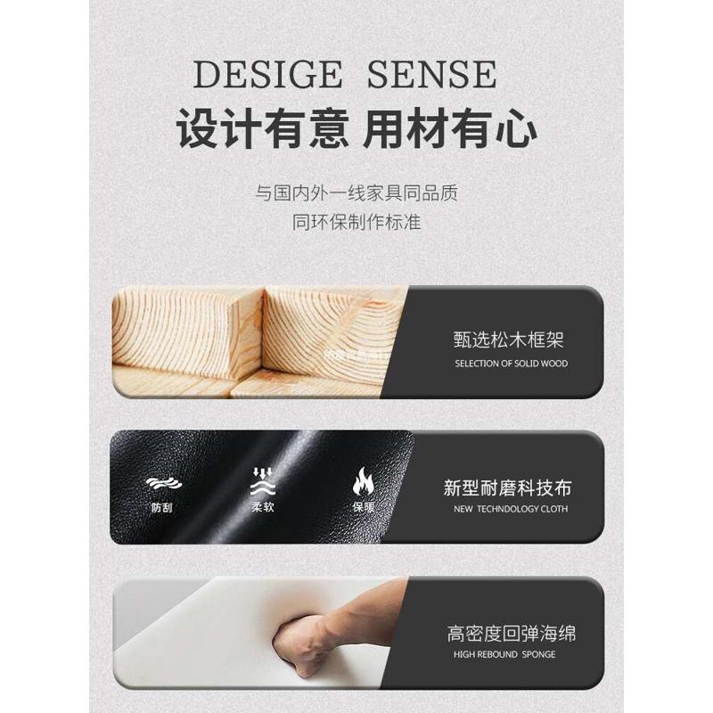 轻奢办公室商务简约弧形休息区洽谈会议室服装店前台会客接待沙发