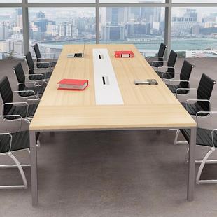 上海新长方咨询客服款 形公会课议桌简约现代家具小型洽谈办桌子