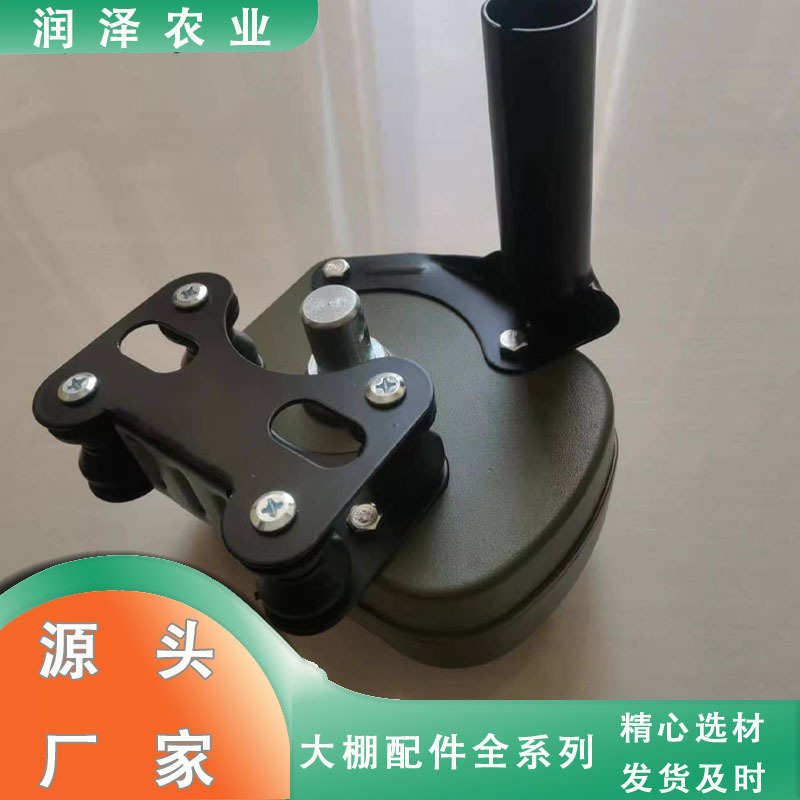 加强型手动侧卷 大棚配件卷王卷膜器 150米温室大棚侧卷摇膜器