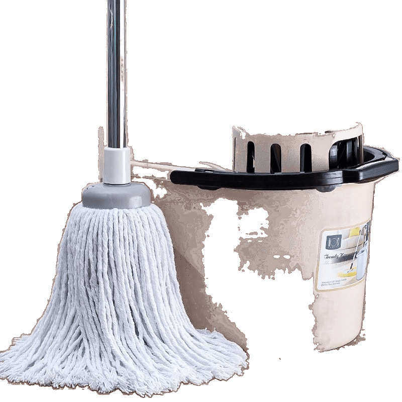 宽头棉纱吸水拖把扁头棉线大地拖桶长方形工厂酒店耐磨老式墩布拖