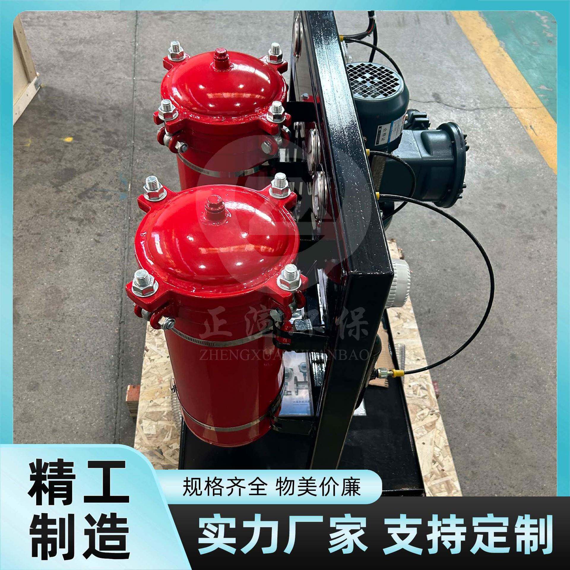 电厂三级过滤LYC-100B移动式滤油机精度达到3μm自吸能力强噪音