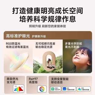 胡桃木色中古风简约风卧室吸顶灯高级感复古侘寂风餐厅灯