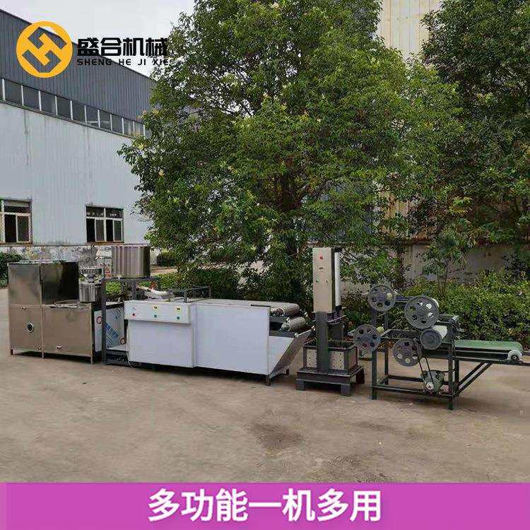 大型全自动豆腐皮机小型多功能干豆腐机盛合豆制品设备厂