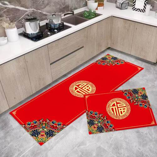 硅藻泥厨房地垫吸水防滑脚垫门口进门垫入户门大门口厨房门垫