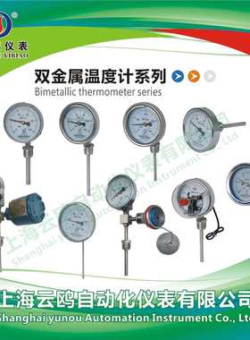 WSSP-501WSSP-511WSSP-581带热电偶/阻温度变送器的双金属温度计