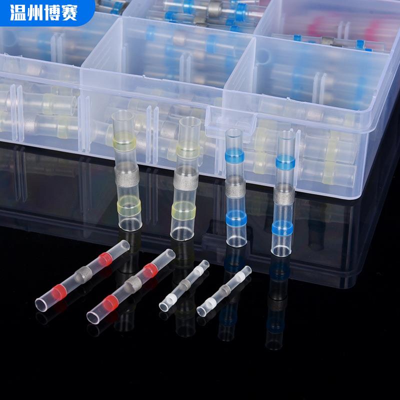 跨电商250/环270/300/33PCS焊锡QPH端子热缩境中接管焊0锡端子组