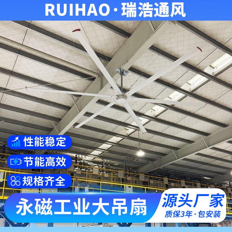 7米工业大吊扇大型厂房仓库大风力吊扇体育馆商用节能静音大吊扇