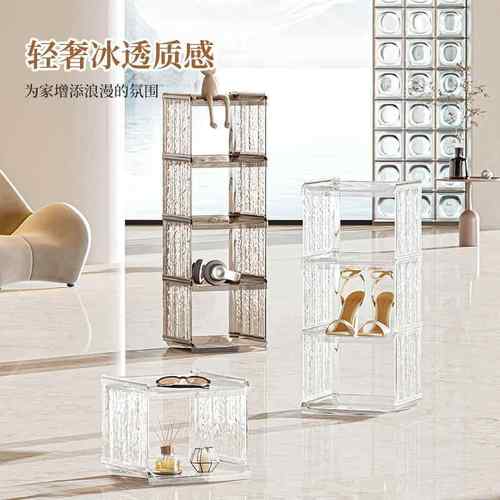 进门创意鞋子收纳省空间鞋盒透明大号鞋架子多层防尘玄关入门鞋架