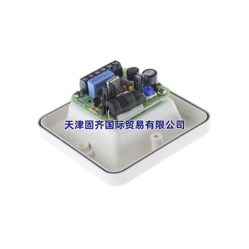 SONF1AC230W e2s 电子报警器10音调,230V交流, 白色