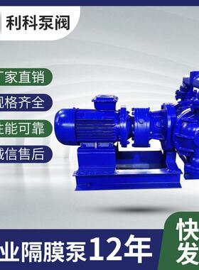 DBY铝合金电动隔膜泵混合液输送泵杂质泵污水泵