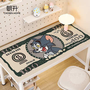 卡通书桌环保皮革防水耐脏可擦洗桌垫办公电脑桌桌面保护垫子免洗