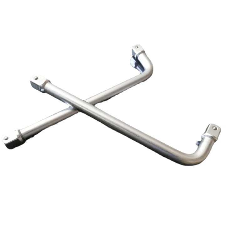 厂家直销  优质1寸风炮大弯杆 L型弯杆 套筒头接杆扳手