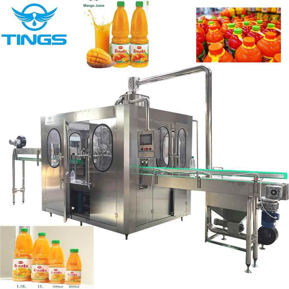 332按需生产果汁灌机械设备 瓶填装设果汁装灌装机充机饮料备