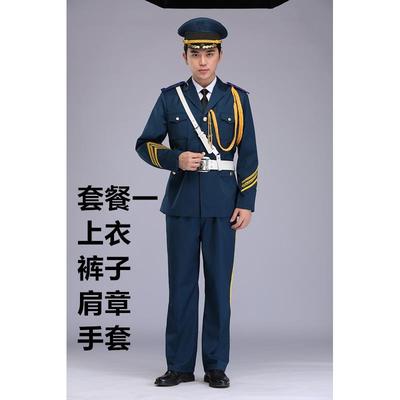高档乐队礼服鼓套装团升旗手服秋冬长袖文艺大鼓舞台合唱演军成出