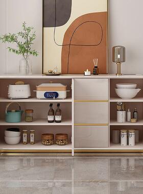 代轻奢柜餐边靠墙客厅家用茶水柜物储物AHT柜高档现酒柜置玄关柜