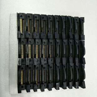 5253巴厘座单边测试座1.27间距20P老化座开尔文耐高温老化座