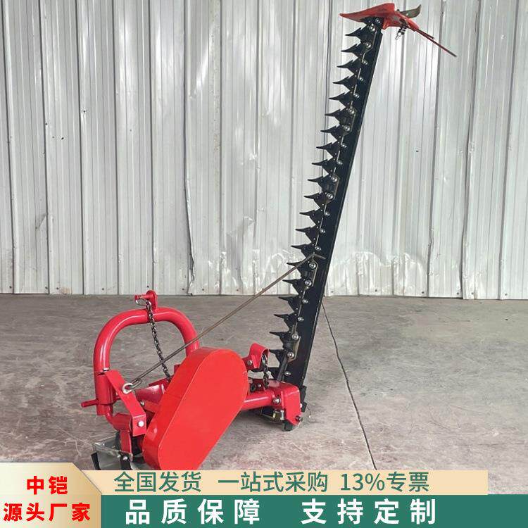 往复式割草机 拖拉机带后悬挂往复式割草机 牧草收堆苜蓿打草机