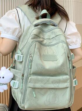 INS Backpack for Women Girls School Student Bag Large Casual
