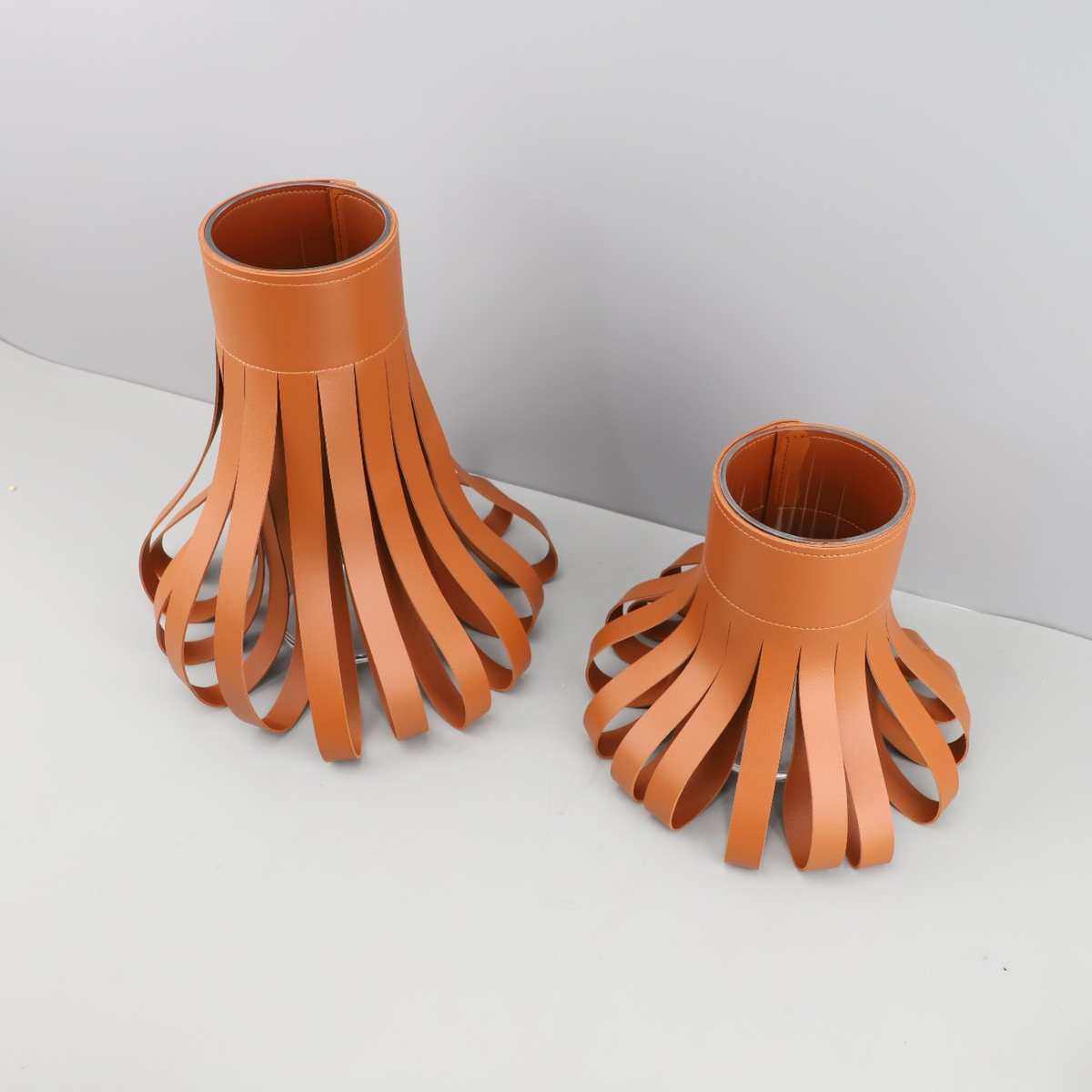 现代简约创意玻璃皮革花瓶样板间卧室客厅玄关书房办公室家居饰品,宠物/宠物食品及用品,生态瓶/创意缸/微景缸,淘宝优惠券,粉丝福利购,淘宝优惠卷