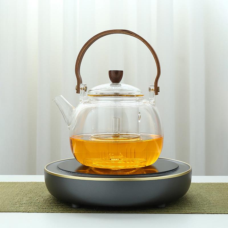 厂家直销讯米戈米电陶炉迷你烧水煮茶炉电炉铸铁圆形茶具