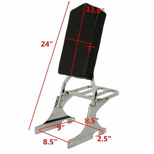 sissy FXSTC 适合哈雷软尾 bar 行李架后方靠背