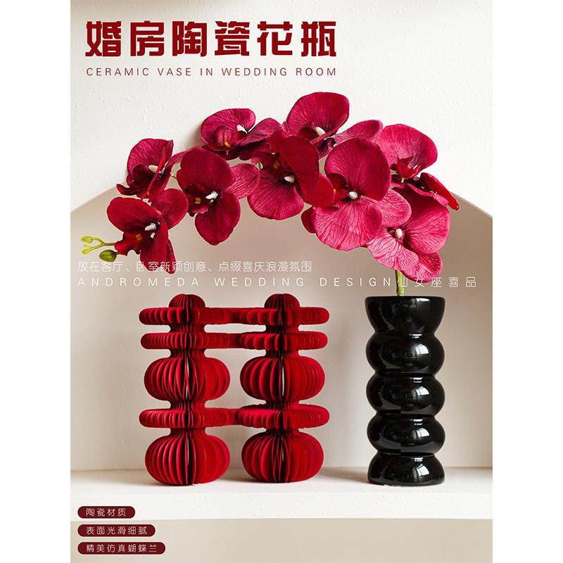 婚房布置结婚花瓶创意喜字摆件陶瓷订婚新房客厅卧室婚礼婚庆用品,节庆用品/礼品,婚房装扮用品,淘宝优惠券,粉丝福利购,淘宝优惠卷