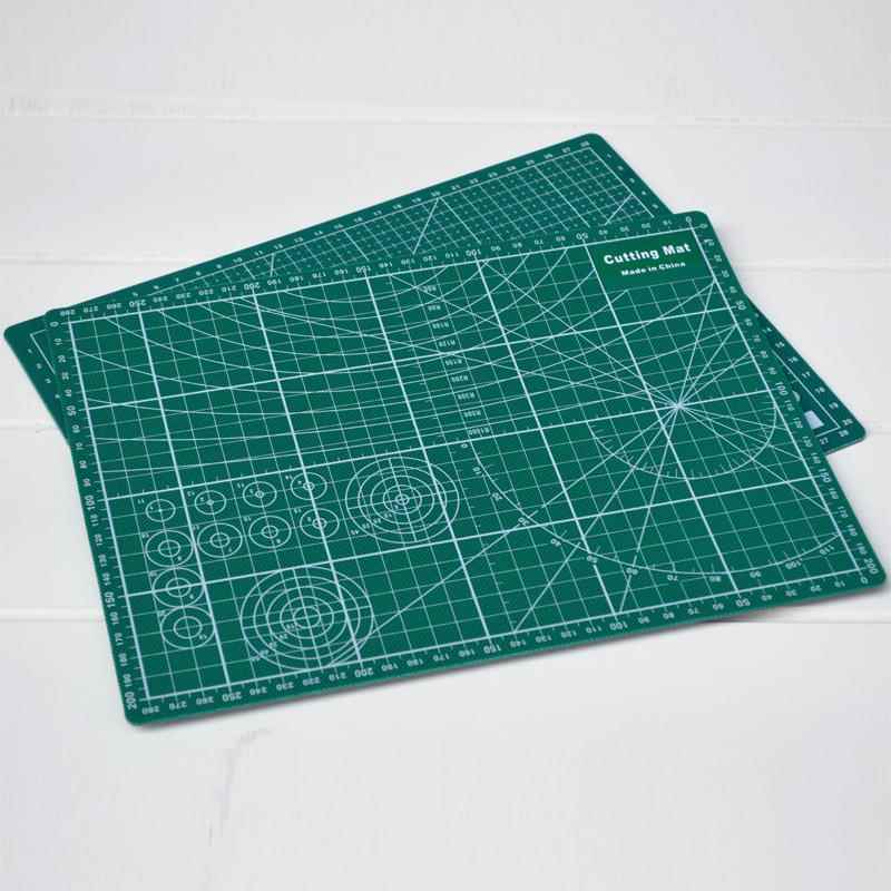 A4双面切割板30*20cm切割垫板雕刻板模型办公文具裁剪双面耐用