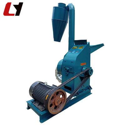 酒厂用高粱粒破碎机锤片式除尘粉碎机多功能酒曲粉碎设备