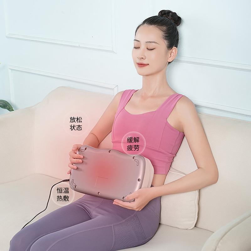 多功能足底足疗机腿部按摩器揉腹仪器腹部揉肚子神器揉捏推拿刮滚
