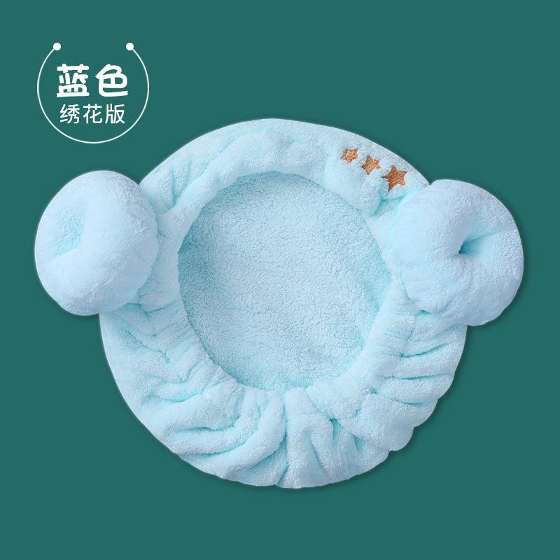 毛孩子儿童羊角成人加厚干发毛巾