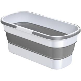 拖地桶大号折叠拖把桶长方形家用带滑轮50CM60CM塑料拖地水桶