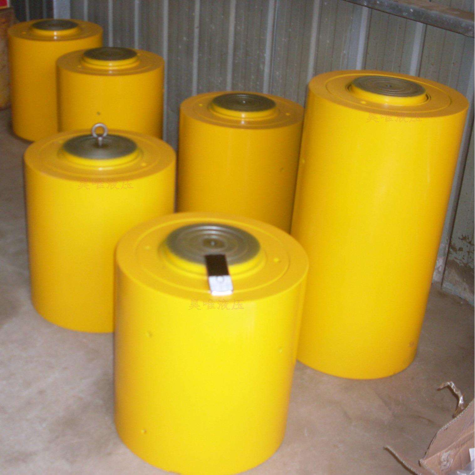 分式液压千斤200T行1200mm顶双油程路离DYG200-1一拖二同步电动液