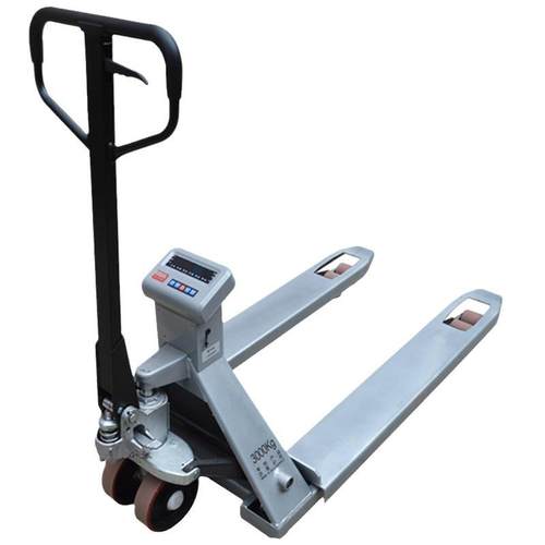 深圳faya称重叉车2吨液压叉车带打印电子秤叉车2000KG液压搬运车