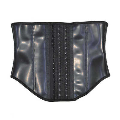 拿铁女孩撸铁女孩专属显瘦前长短大臀健身束腰pu弹力沙漏腰百搭