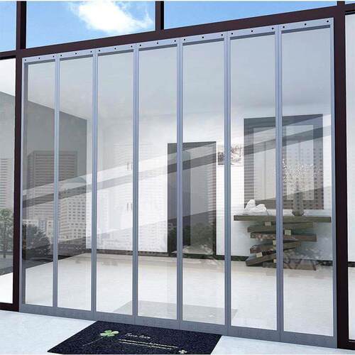 空调门帘防风四季通用软门帘通用厕所保温隔热透明隔断磁性自吸
