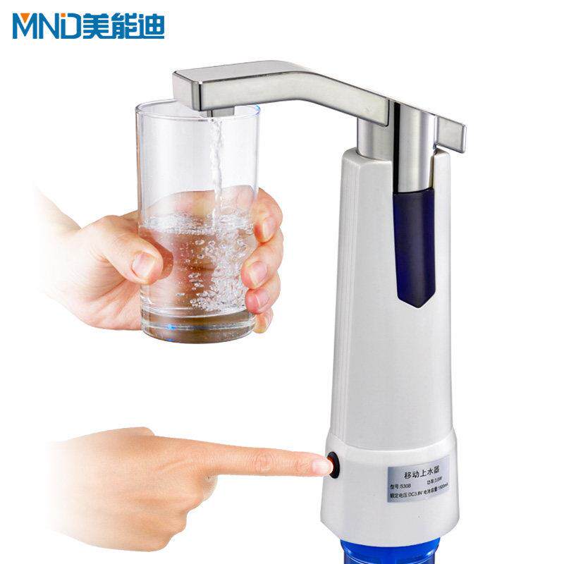 美能迪电动抽水器桶装水矿泉水桶吸水器usb充电便携式上水器