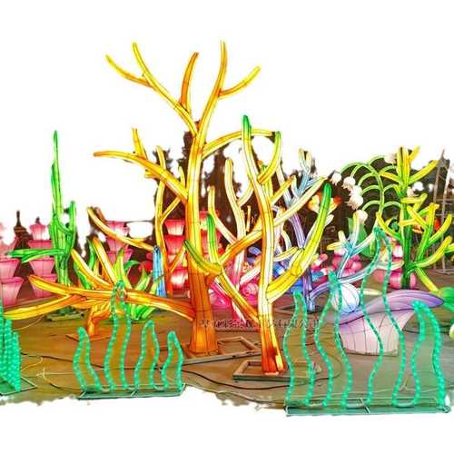 灯笼造型花灯制作手工灯笼通道亮化灯光批发光影户外立体创意