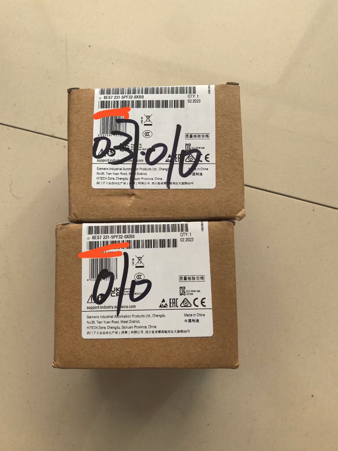 6ES7231-5PF32-0XB0全新原装正品图片实物图2