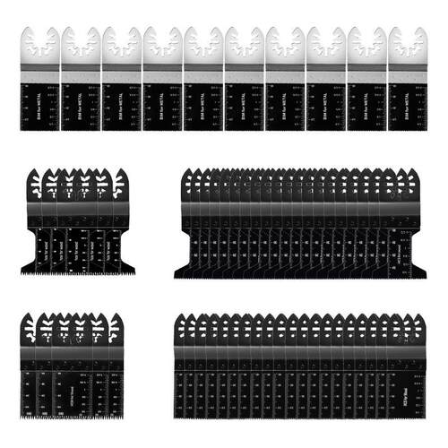 60件套高碳钢锯片套装万用宝多用途电动工具配件组合套装