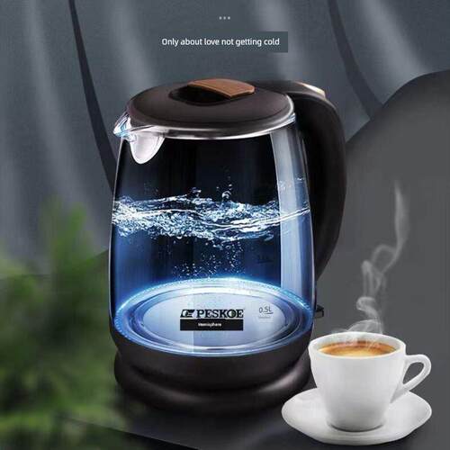 Glass electric heating water kettle health pot 玻璃电热水壶