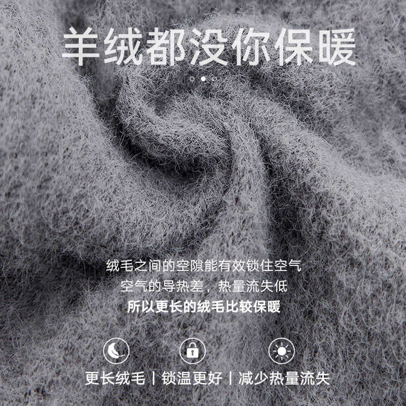 保暖运动秋冬护膝老寒腿老年人使用空调房护腿护膝盖防寒加厚防滑