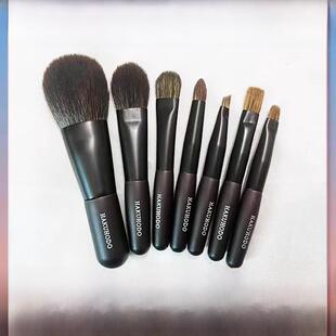 白凤堂迷你彩妆刷动物毛散粉腮红刷眼影眉粉7便携套装刷原件！