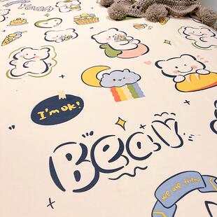 100学生宿舍炕儿童笠床可爱单三件套1米.5人单件床单被单