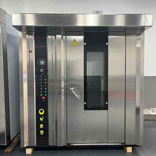 现货商用32盘电旋转炉大容量海苔酥饼烤炉香脆膜片芝麻薄饼烤箱