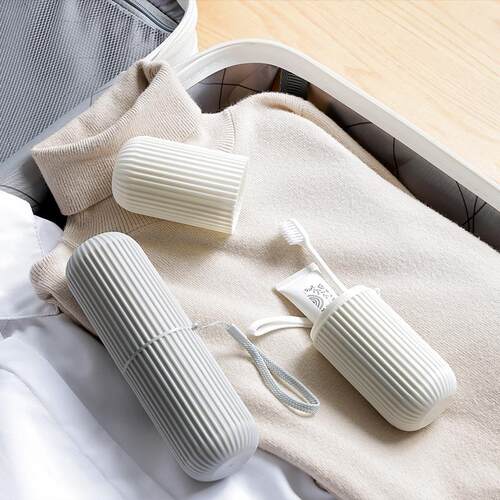 Travel Toothbrush Case Portable漱口杯套装简约牙刷水杯It seem