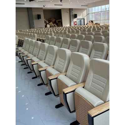 报告厅礼堂椅会议培训教室连排椅音乐厅影剧院报告路演厅软包座椅