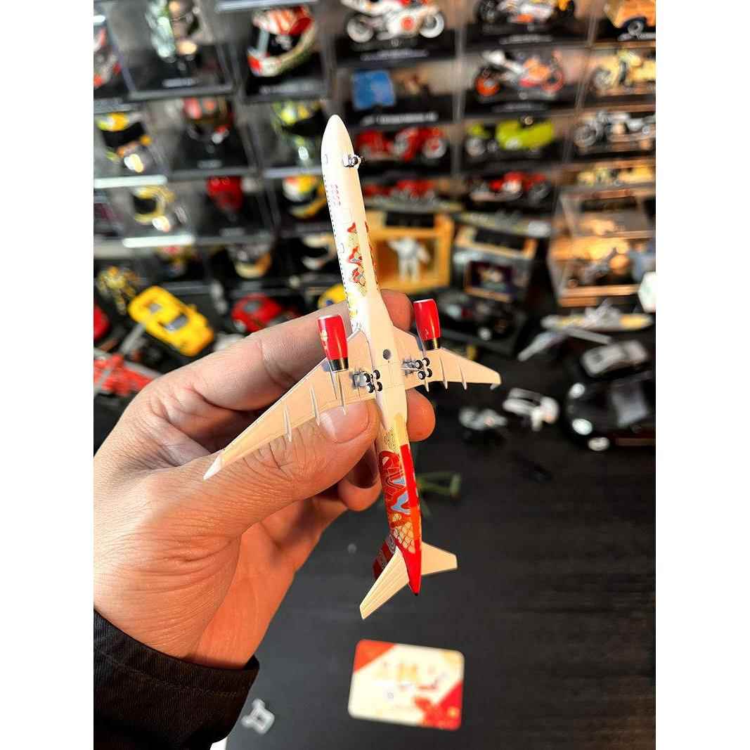 NG1：400比例合金飞机波音757-300蛇年贺年机涂装模型礼品藏品