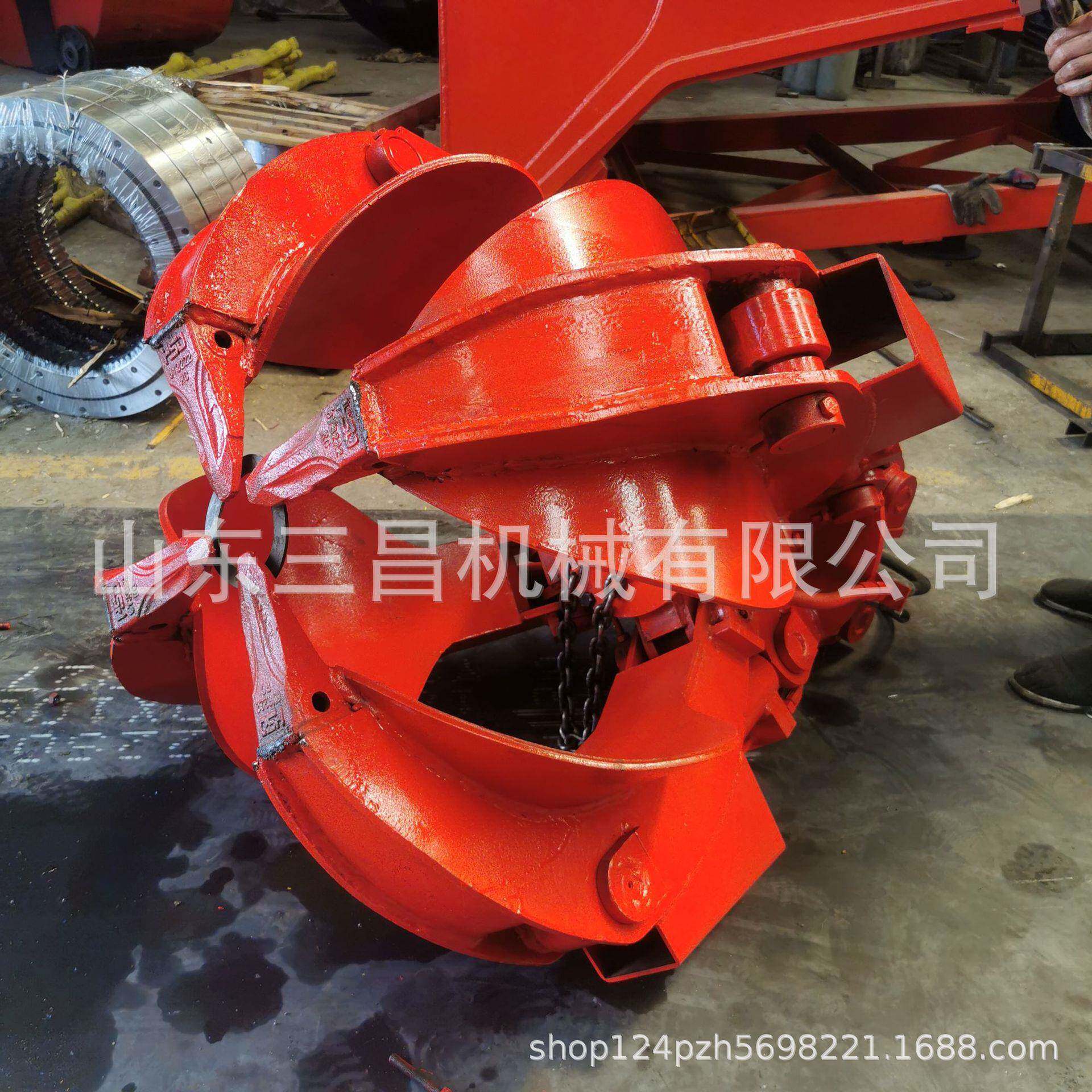 大型行车抓钢机多功能液压旋转梅花抓规格齐全可定制