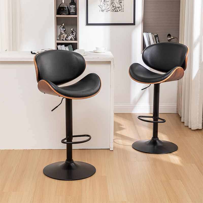 吧台椅升降实木前台酒吧椅子北欧家用转椅靠背现代简约轻奢高脚凳,商业/办公家具,办公电脑椅/职员椅,淘宝优惠券,粉丝福利购,淘宝优惠卷