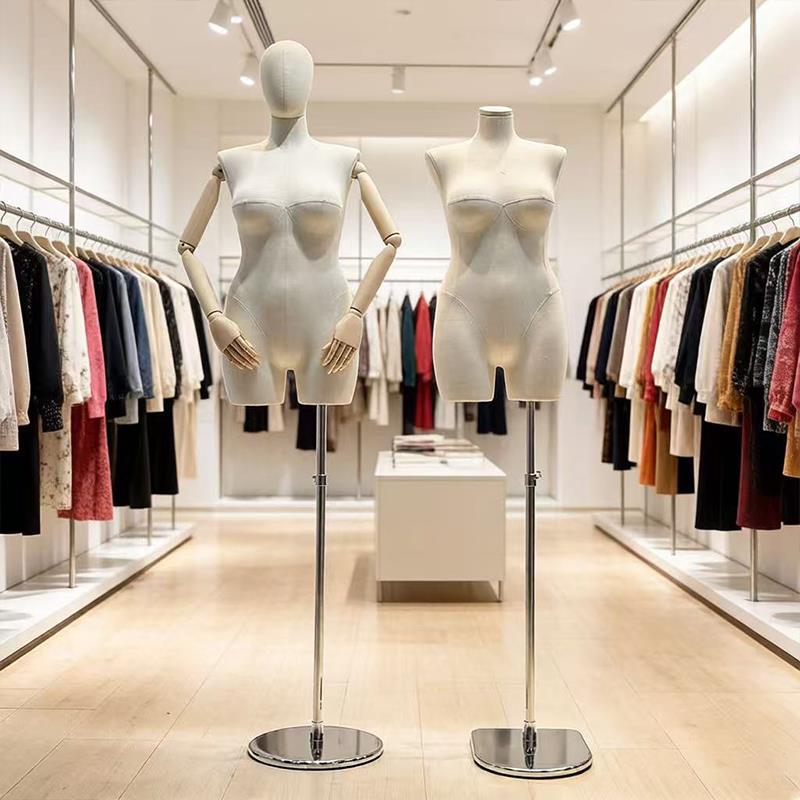 大码女装模特道具女半身胖mm大屁股人台服装店橱窗陈列展示架全身